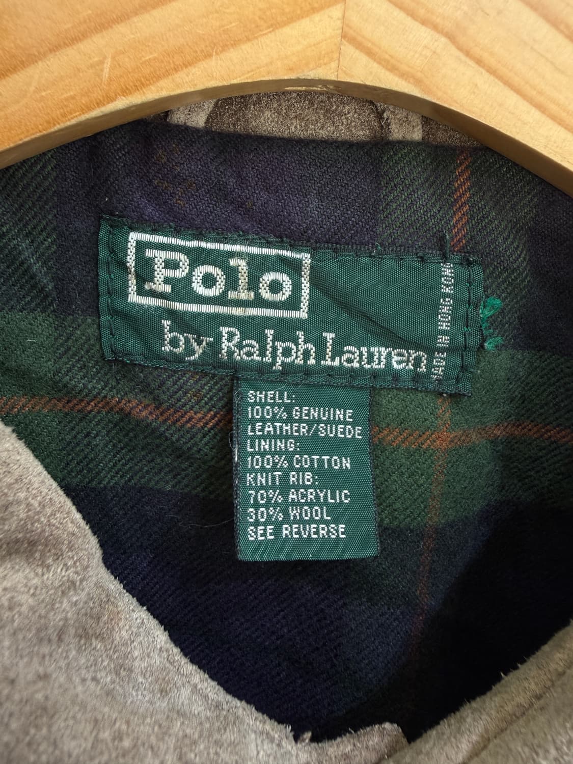 POLO RALPH LAUREN 스웨이드 레더 자켓  상품이미지6