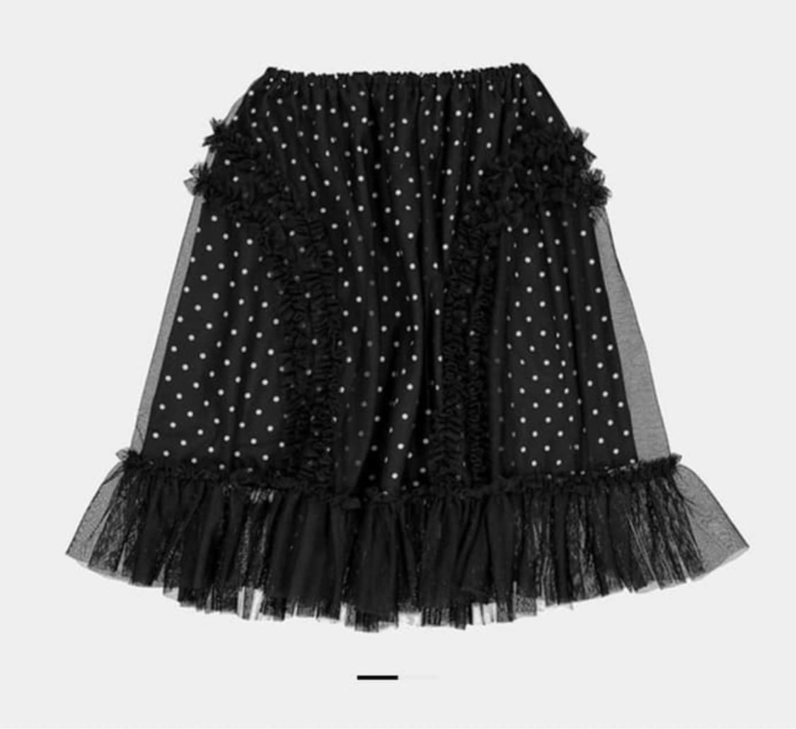 생긴스튜디오 러플도트샤스커트 상품이미지1