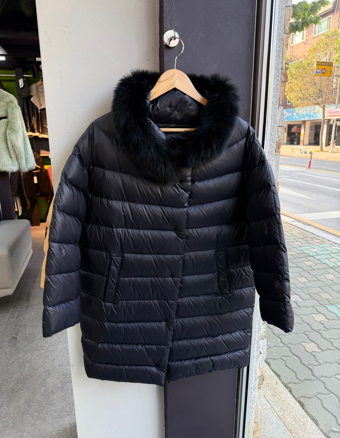 42/ 에르노 오버핏 퍼 구스다운 패딩 자켓 상품이미지2