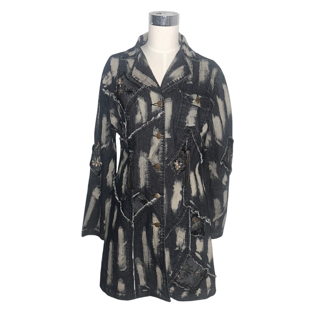 Gyaru Denim long jacket  상품이미지3