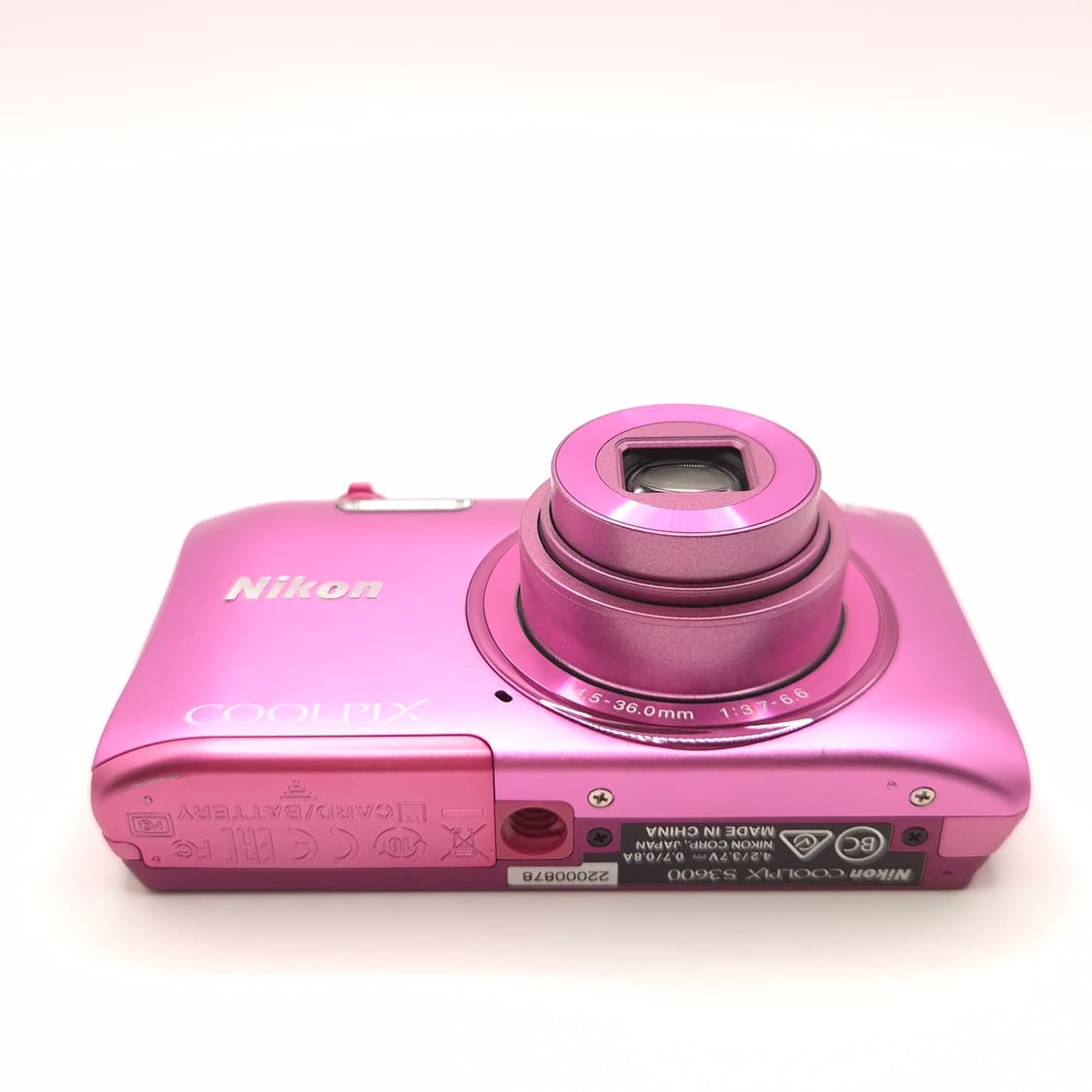 🌺미품박스✨️에스파🌸 Nikon COOLPIX S3600 핑크💗 상품이미지9