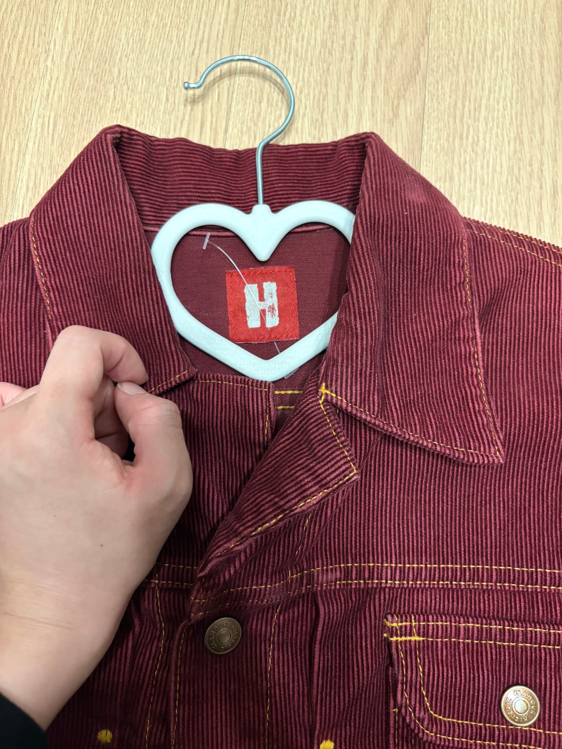 히스테릭 글래머 코듀로이 자켓 상품이미지4