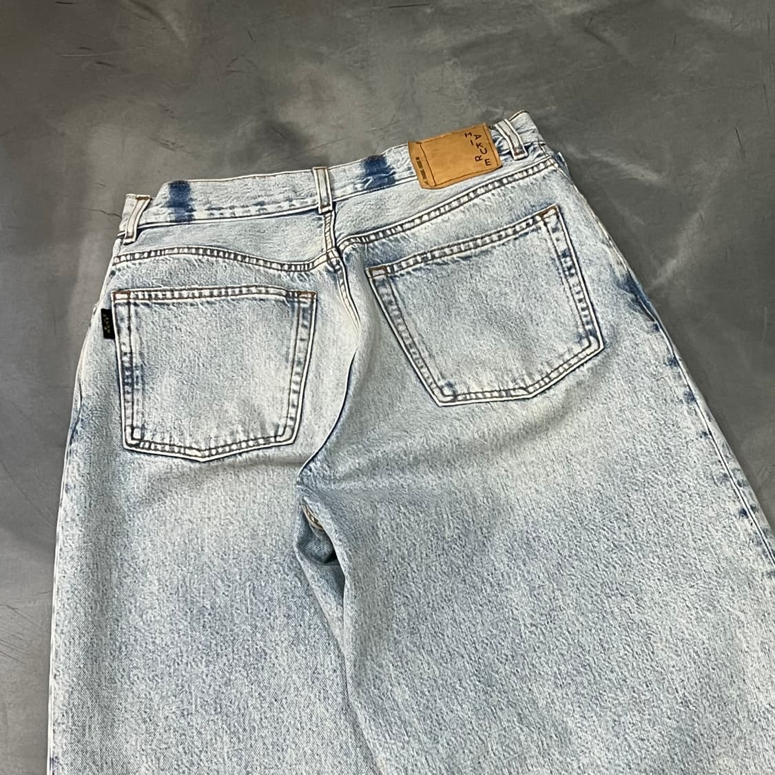 하이쿠레 와이드 워싱 데님 팬츠 y14790 상품이미지6