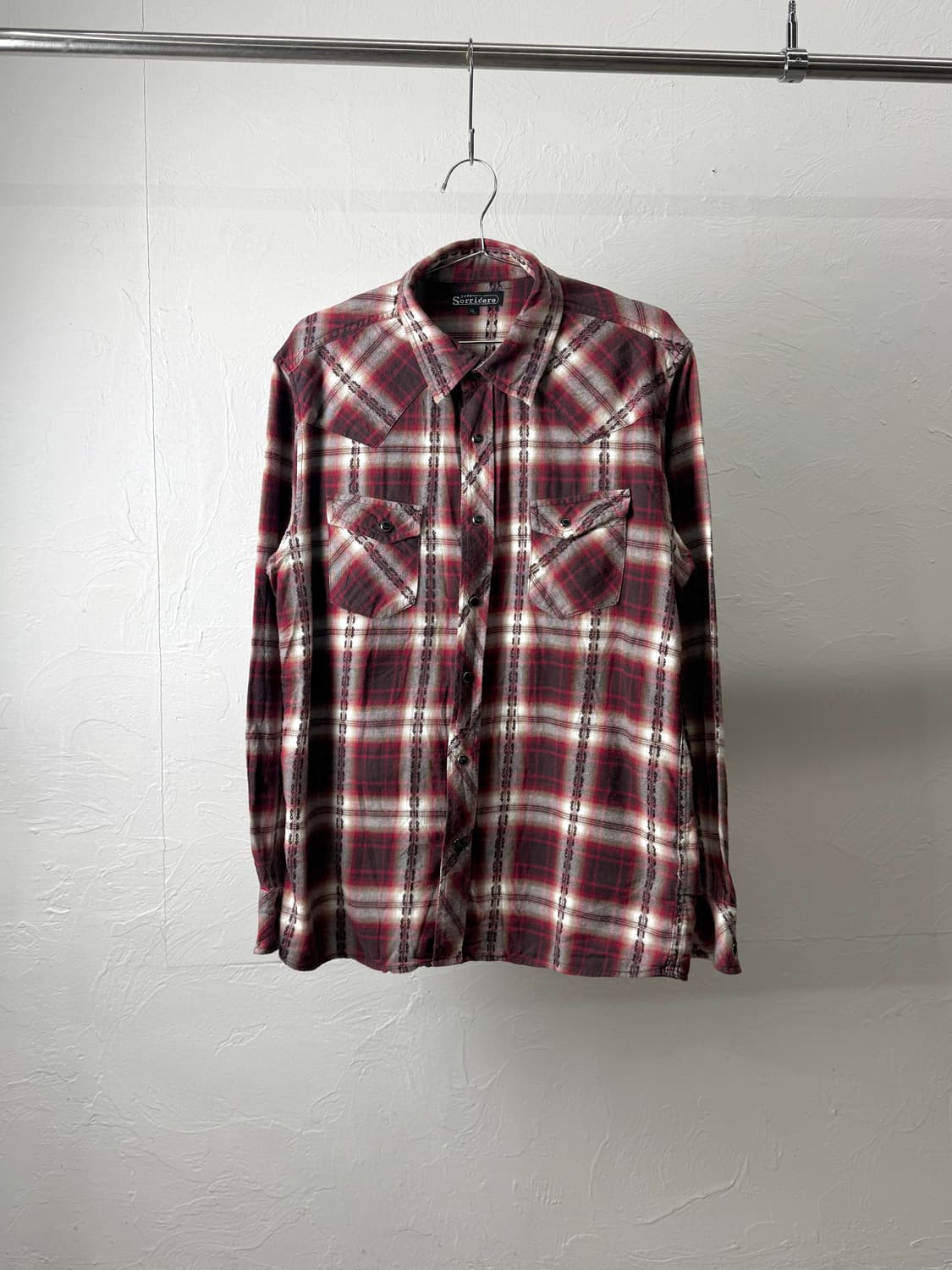 Sorridere 체크 웨스턴 셔츠 상품이미지1