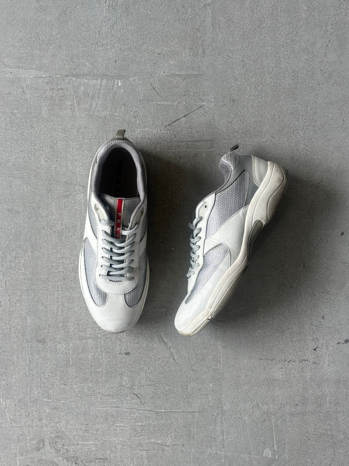 프라다 아메리카컵 OG 화이트 실버  상품이미지1