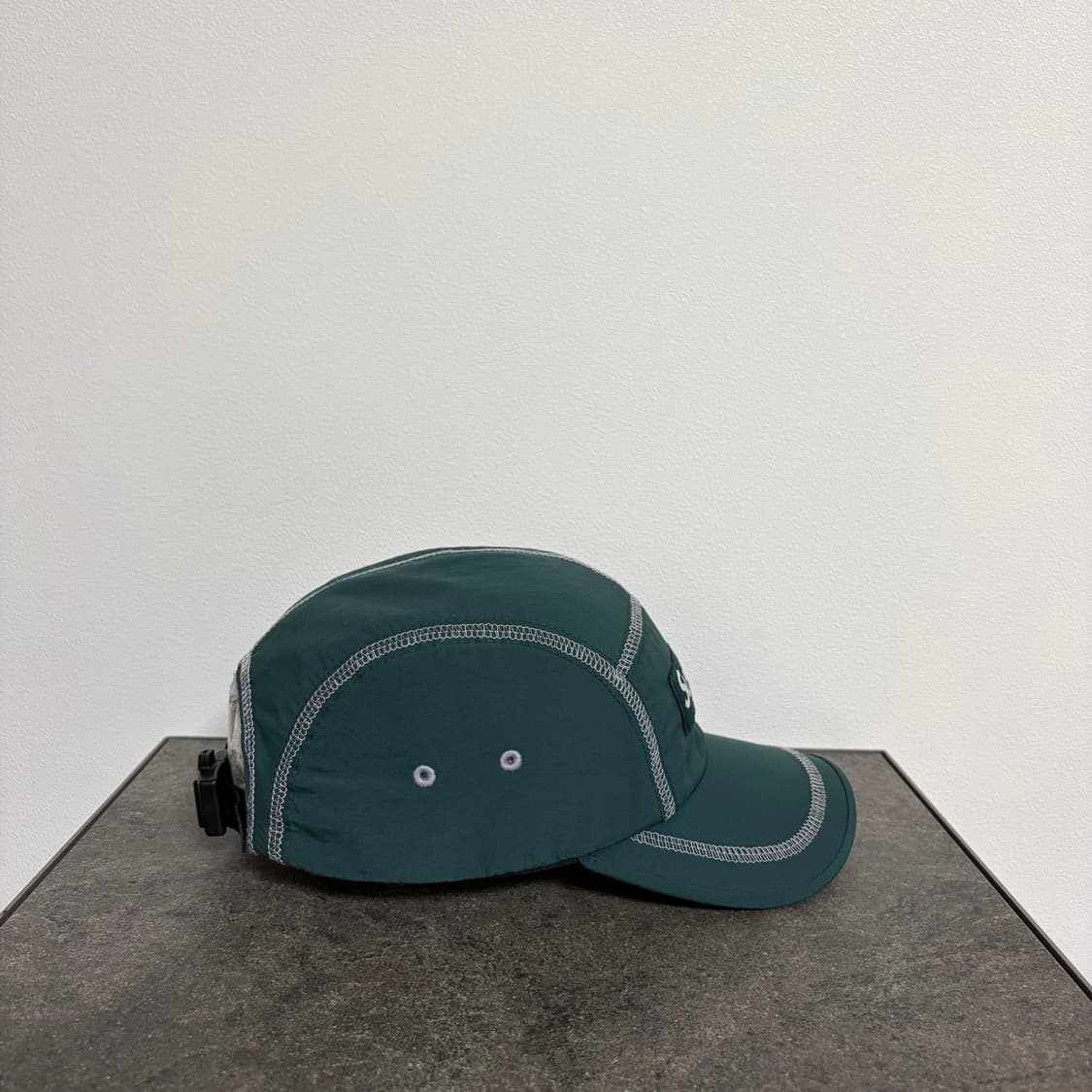 (OS) 슈프림 박스로고 캠프캡 모자 23SS 리플렉티브 스티치 그린 상품이미지4