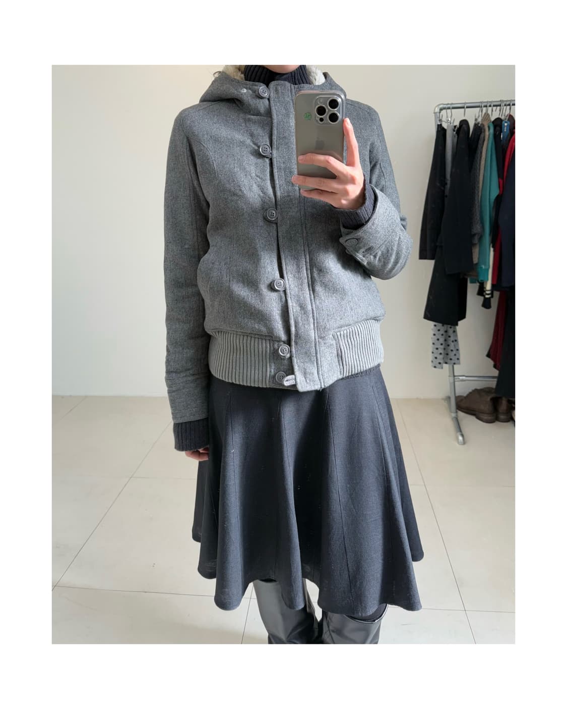 빈티지 울 자켓 상품이미지3