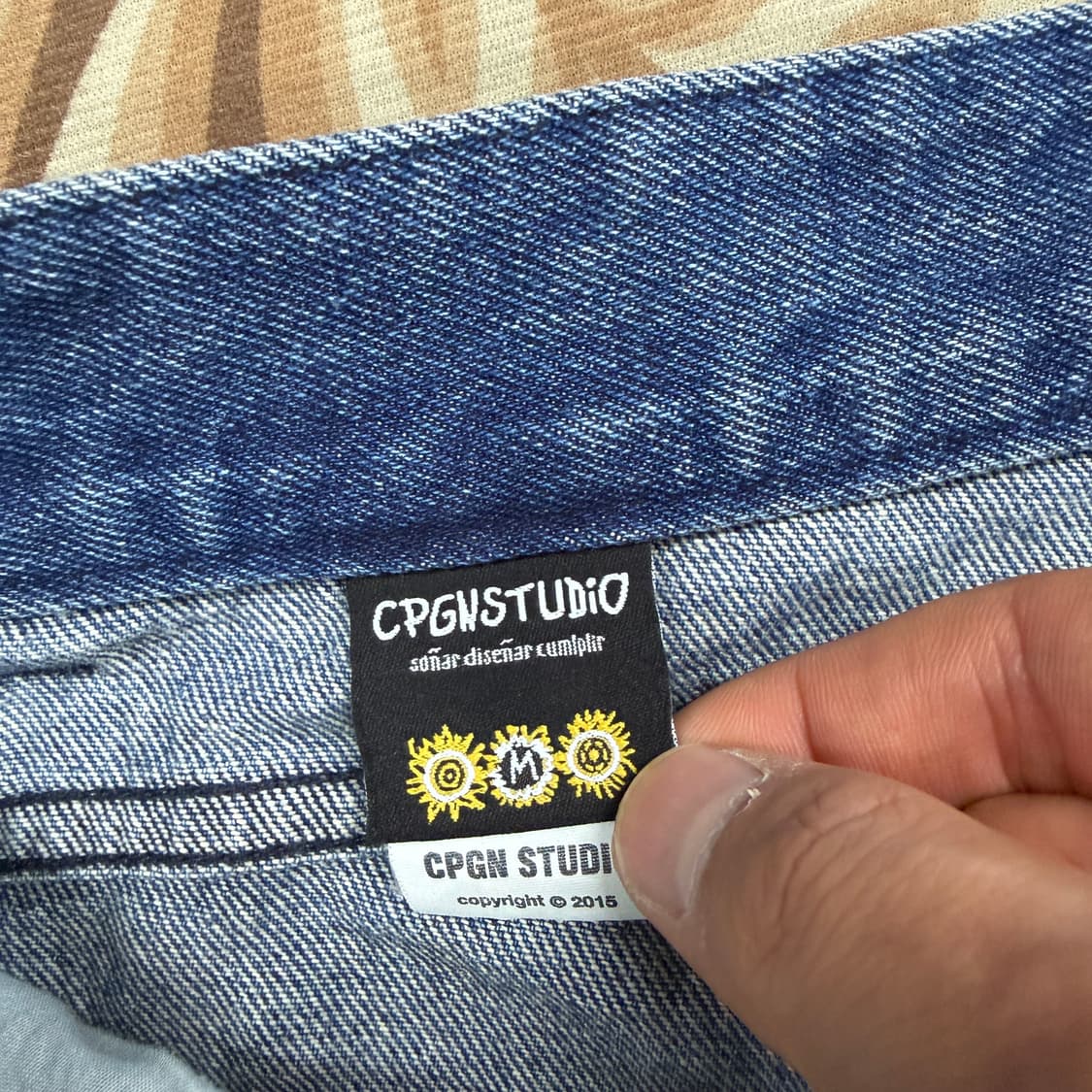 (M)꼼파뇨 카펜터 카고 데님팬츠 상품이미지2