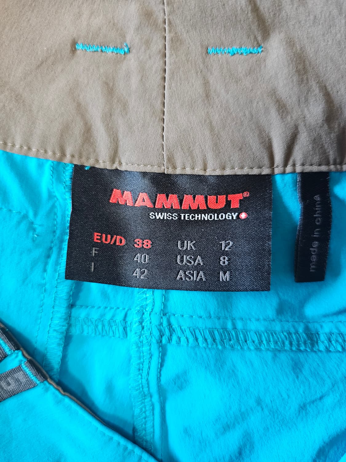 MAMMUT 마무트 7부 팬츠 M 상품이미지6