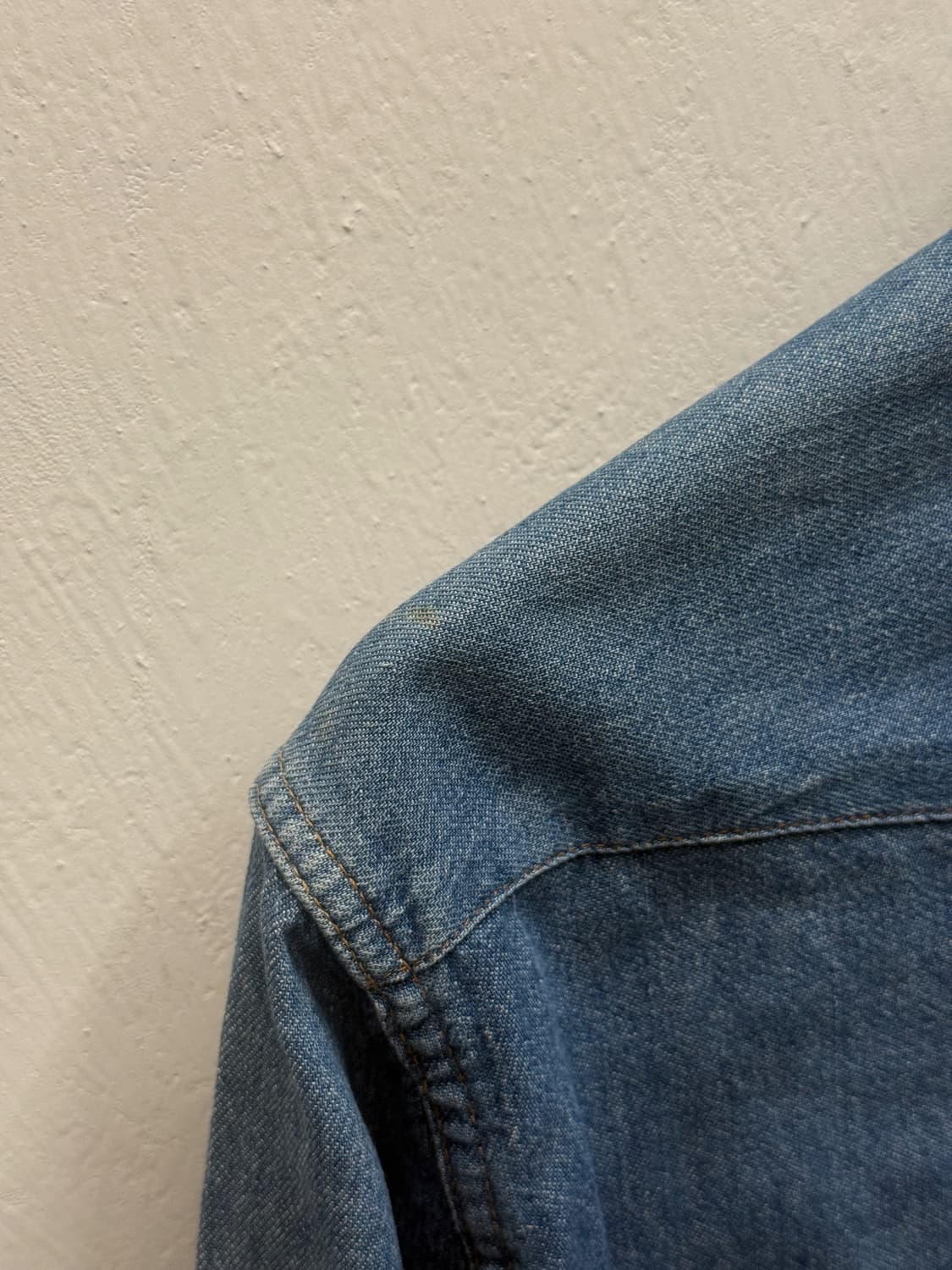 USA Wrangler Denim Western Shirt 상품이미지7