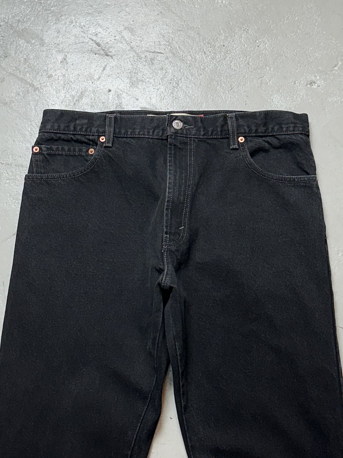 00's 리바이스 517 블랙 부츠컷 플레어진 상품이미지5