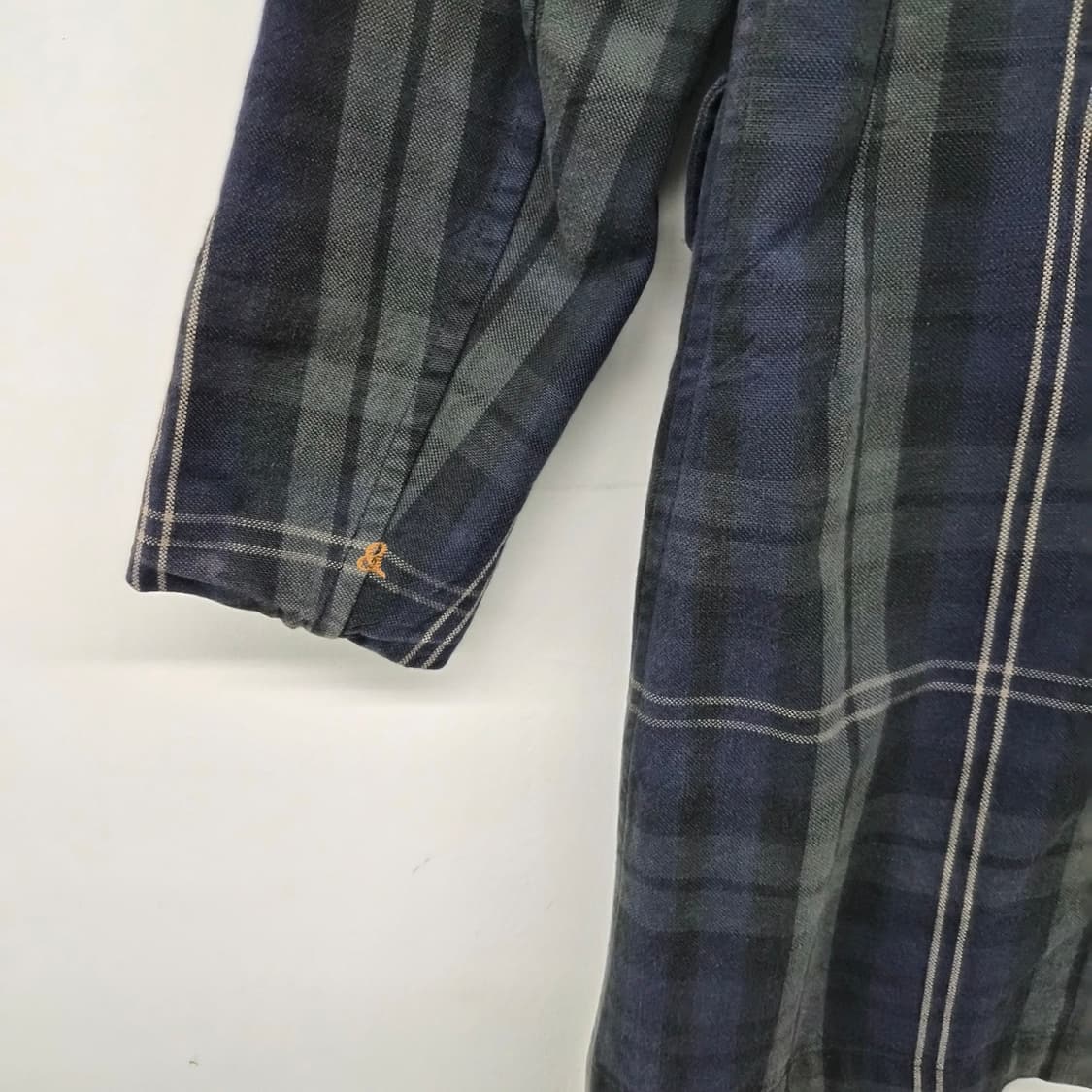 45RRPM 체크 코듀로이 카라 더블 코트 여성 S 상품이미지7