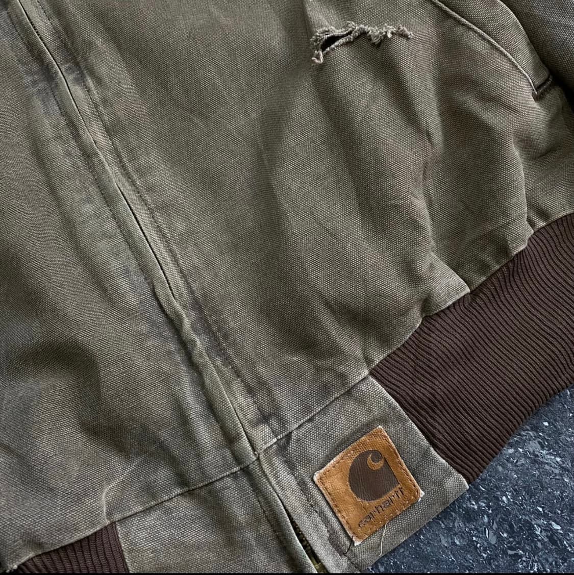 [4XL] 칼하트 J14 CHT 체스트넛 산타페 디트로이트 자켓 상품이미지4