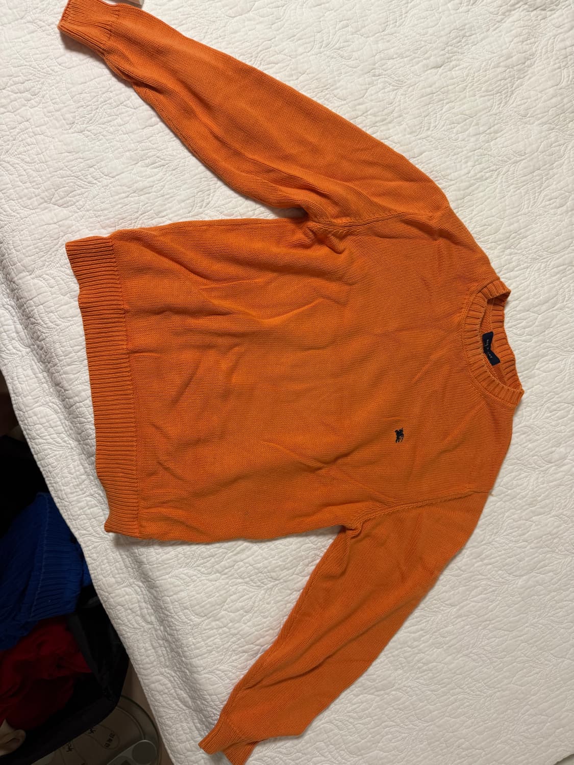 버버리 니트 아이보리/오렌지 사이즈 5 일괄7만원 떨이 상품이미지10