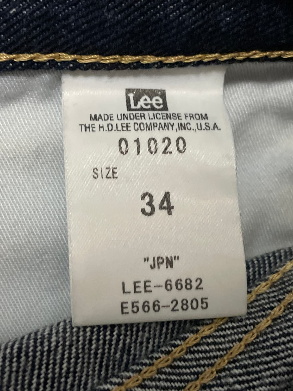 Lee Riders 리 00s 102 플레어 핏 부츠컷 데님 팬츠 상품이미지9