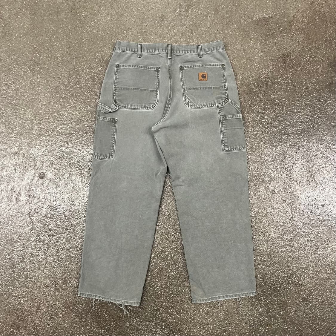 칼하트 모스 그린 더블니 팬츠 (33“) 상품이미지4