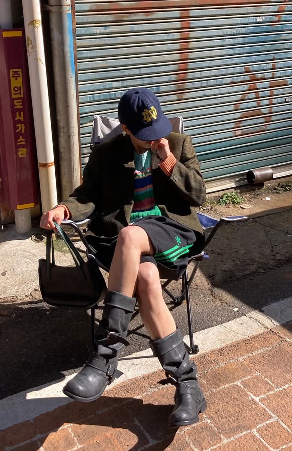 메이드 인 프랑스 체크 블레이저  상품이미지1