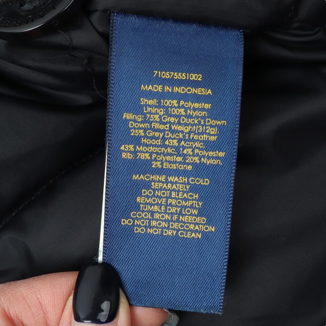 폴로 랄프로렌 히말라야 덕 다운 파카 패딩 상품이미지9