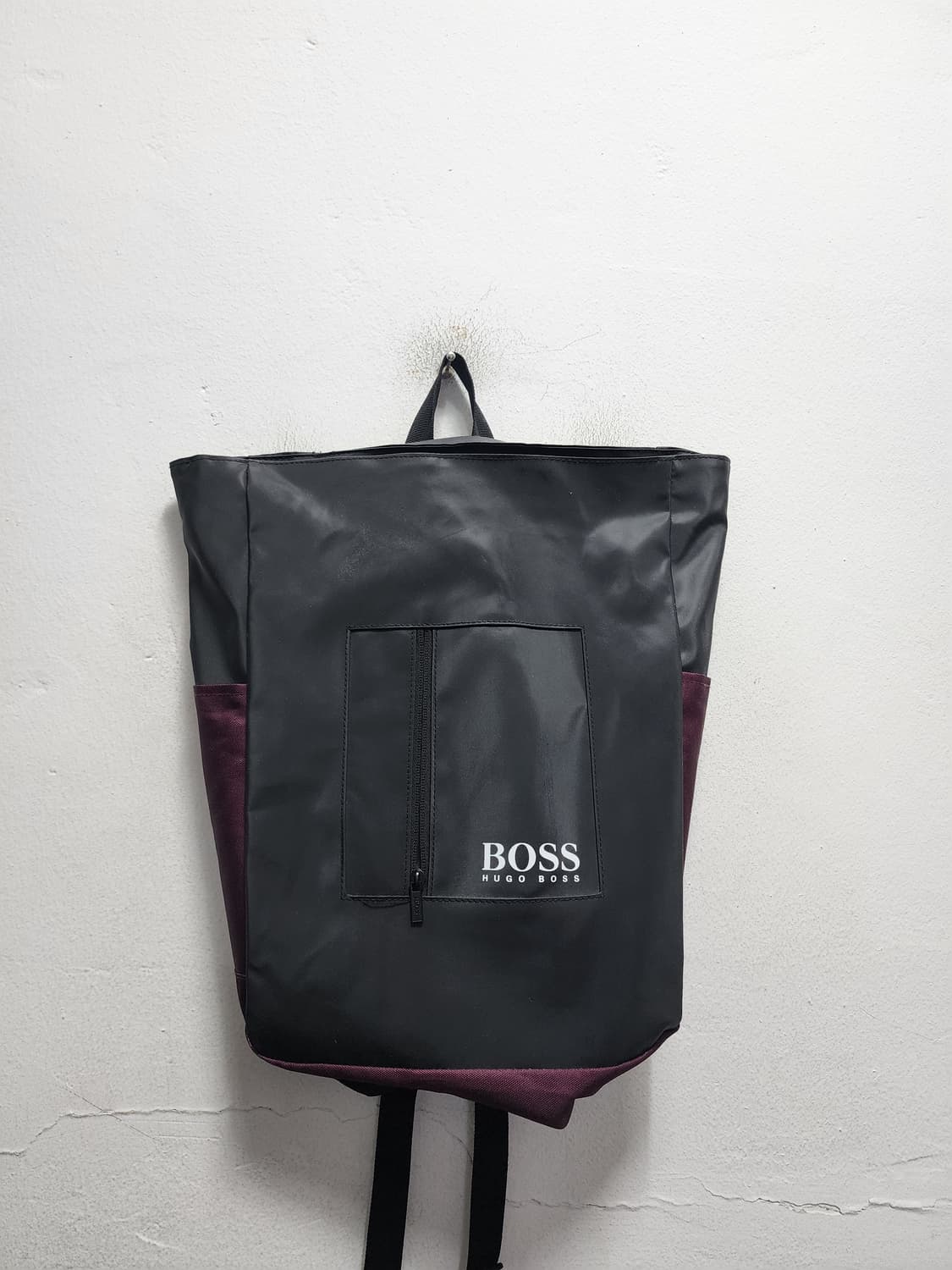 휴고보스 BOSS 와인색 백팩 상품이미지1