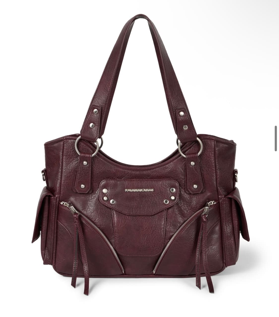 이우가마카라스) Studded Leather Shoulder Bag 상품이미지2