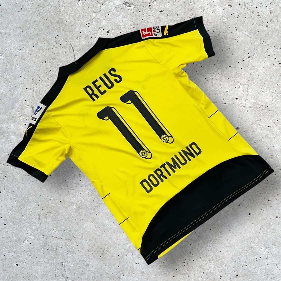 [S] 푸마 15-16 도르트문트 로이스 BVB 져지 옐로우 A745 상품이미지2