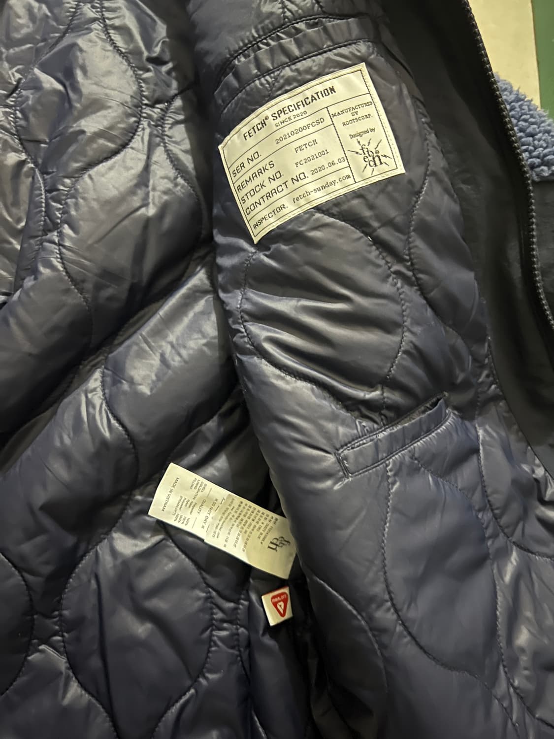 FETCH Sunday Primaloft® Sherpa Jacket 상품이미지5