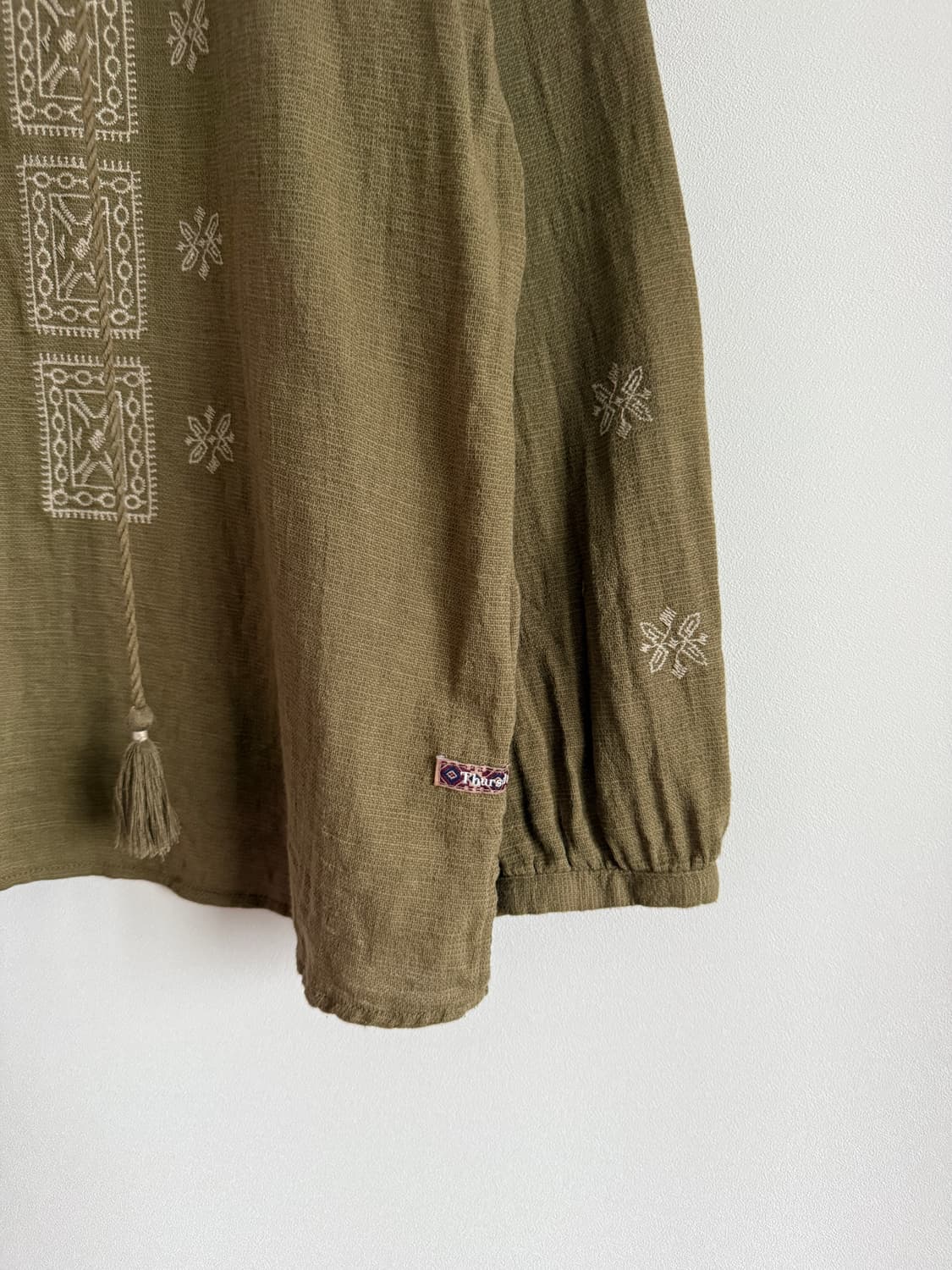 써스데이 아일랜드(Thursday Island) 코튼 블라우스 상품이미지4