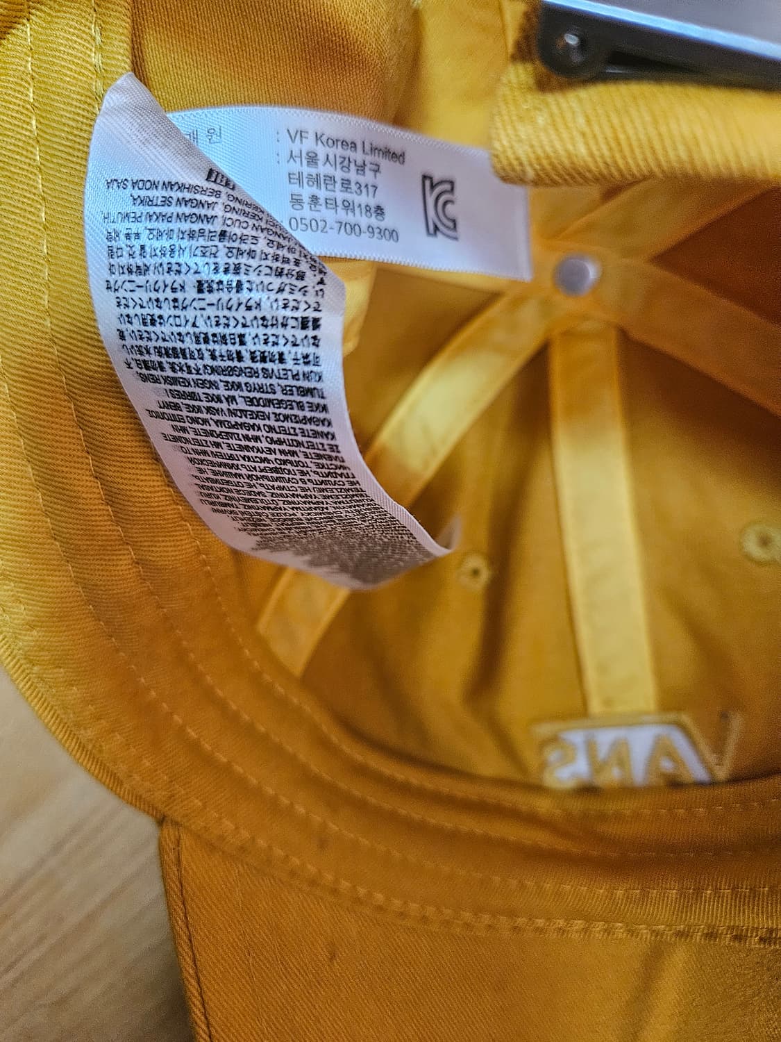 미사용) 반스 볼캡 모자 상품이미지3