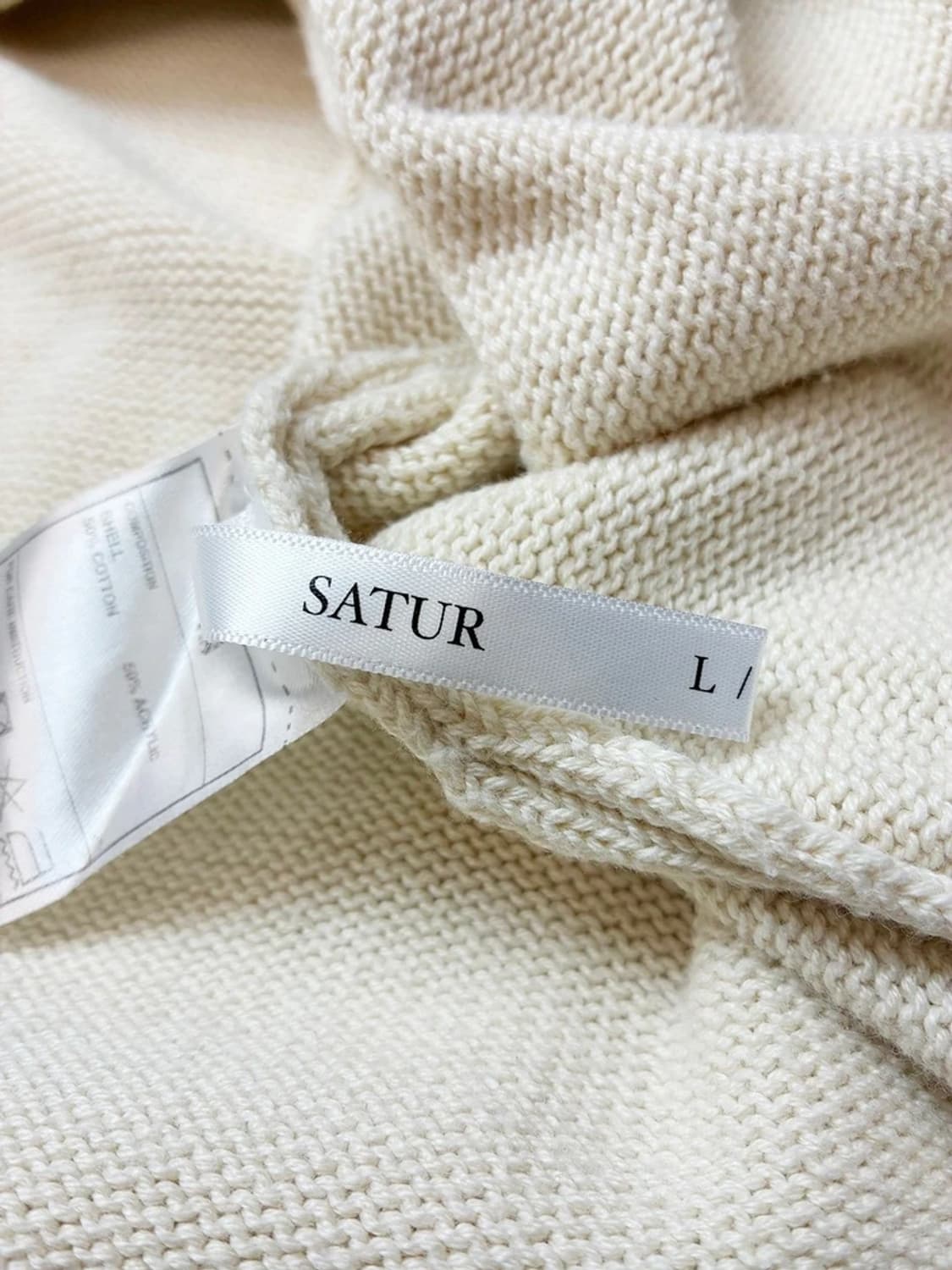 세터 SATUR 22ss 나폴리 소프트 코튼 폴로 니트 PN5191 상품이미지8