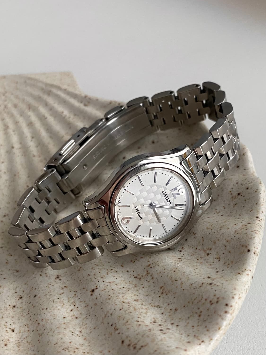 Seiko 세이코 exceline 엑셀린 실버 쿼츠 상품이미지4
