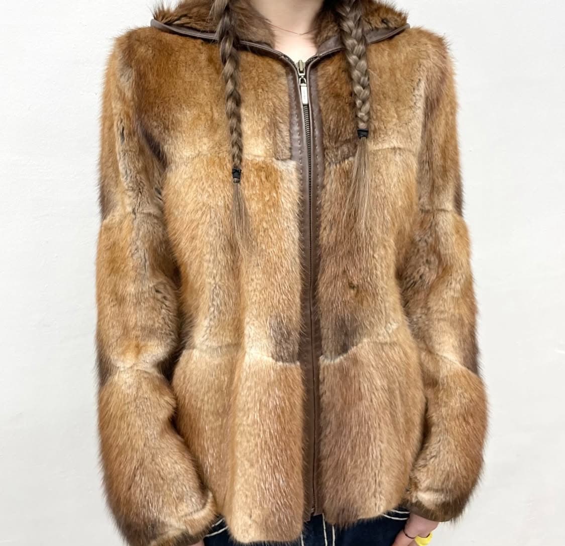 머스크렛 퍼 후드 자켓 상품이미지3