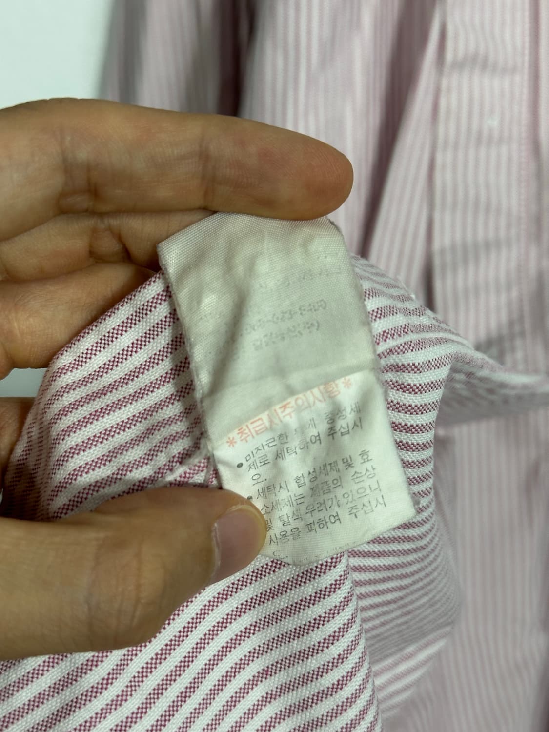 폴로 옥스포드 스트라이프 셔츠 100~110 상품이미지5