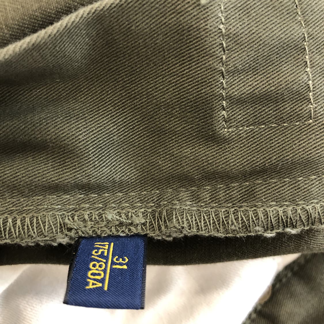 폴로 랄프로렌 가먼트 팬츠 31 인치 페이딩  상품이미지5