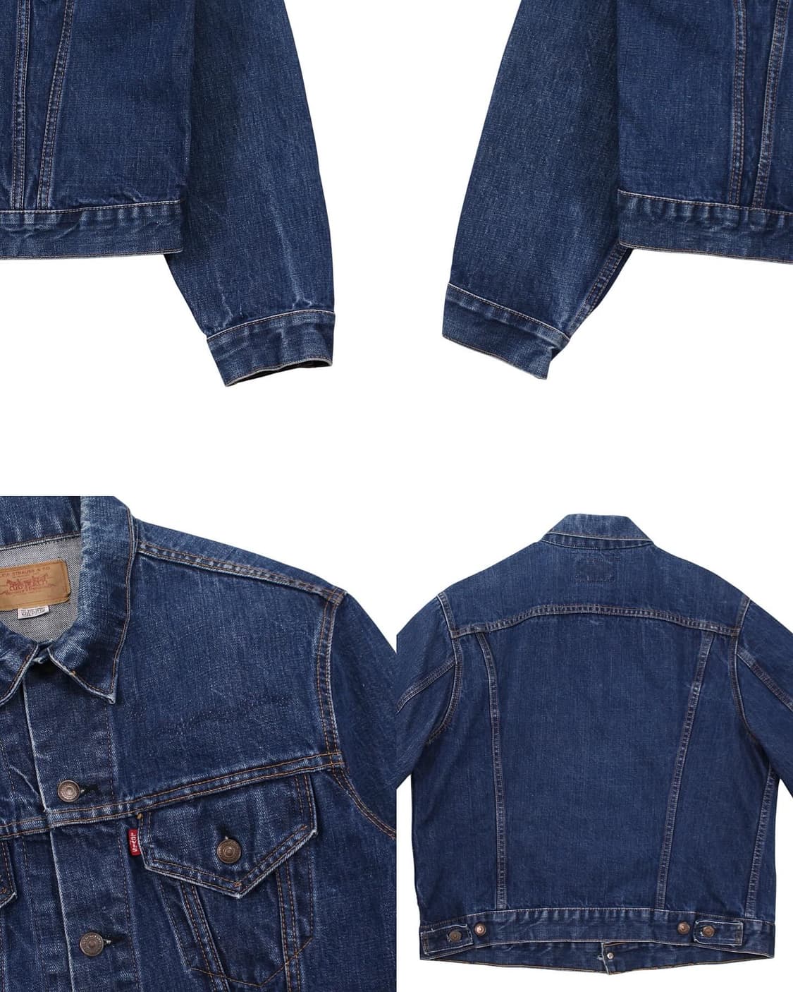1970s USA 리바이스 70505 데님 자켓 빈티지 미국제 상품이미지7