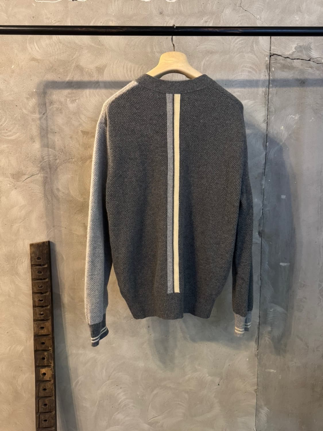 시스템 램스울 가디건 100 상품이미지7