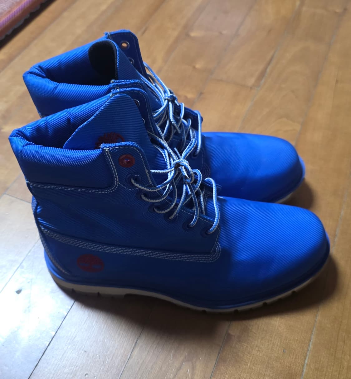 팀버랜드 블루 캔버스 워커 부츠(255~260) 상품이미지3