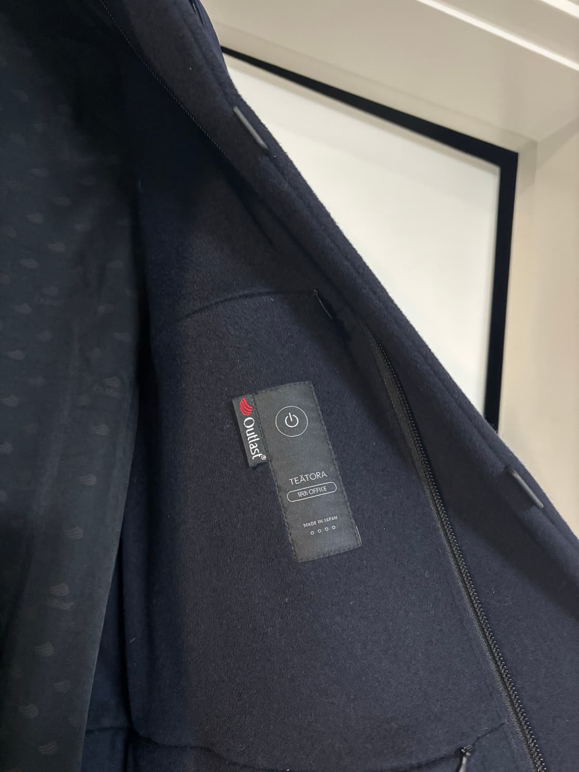 [4] 테아토라 듀알로 플러스 수베니어 롱코트 네이비 상품이미지5