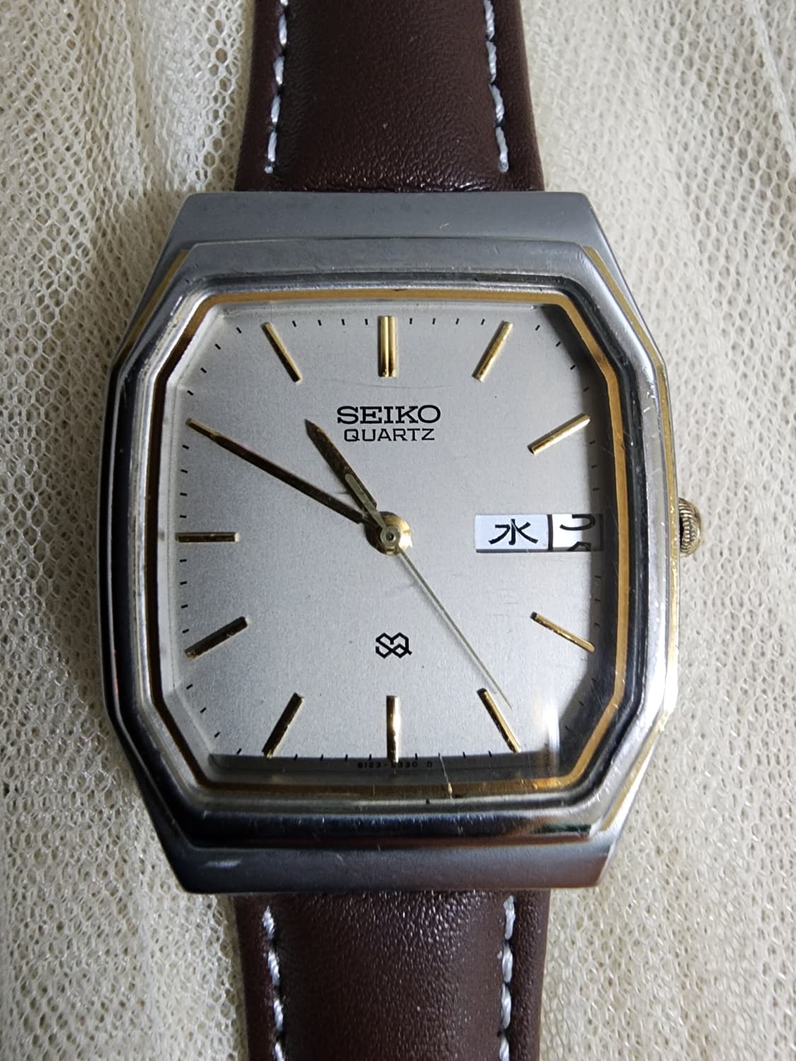 80's 빈티지 세이코 데이데이트 쿼츠 시계 상품이미지6