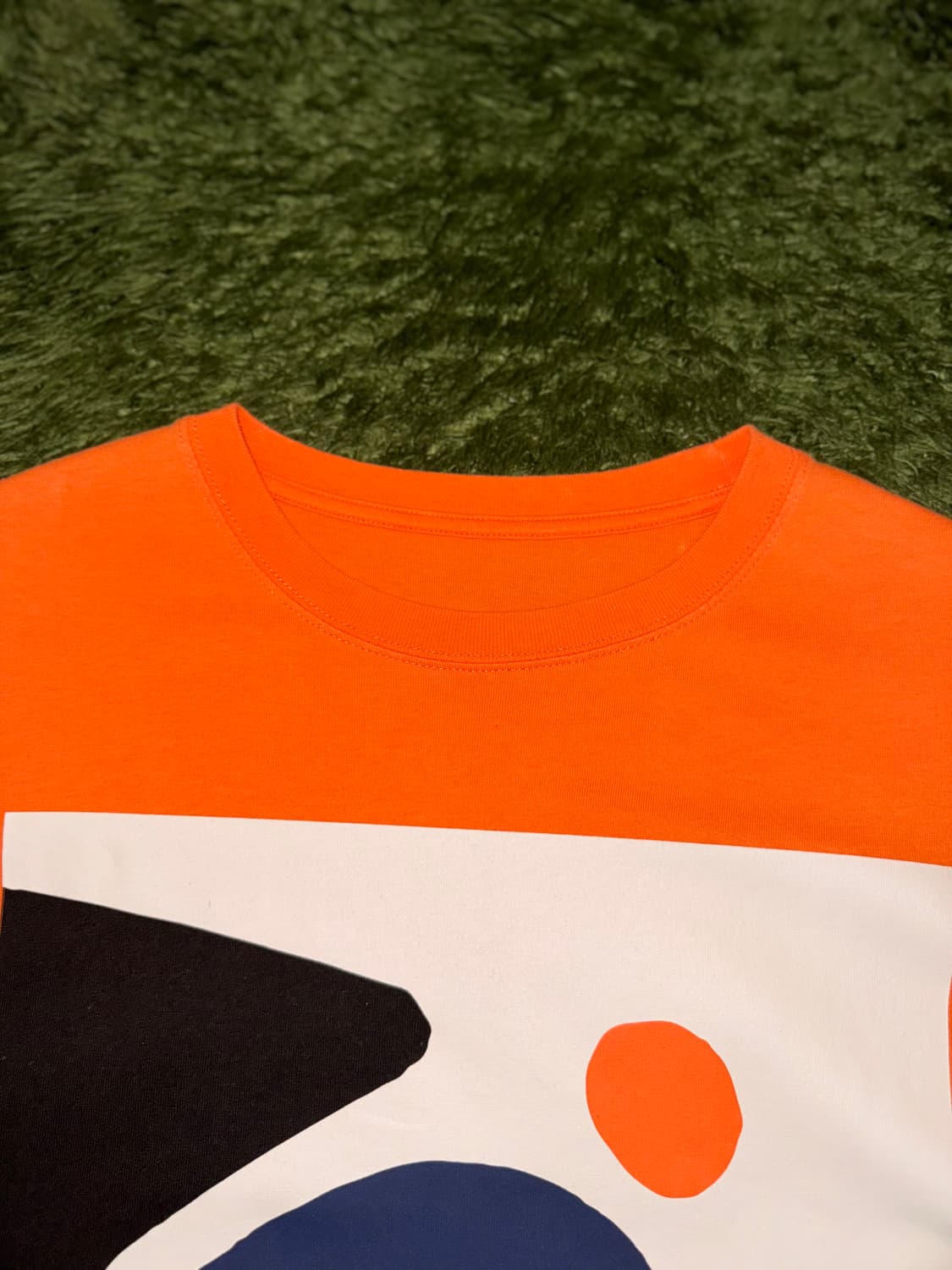 [M] 헤론프레스톤 Martha 그래픽 루즈 핏 티셔츠 오렌지 상품이미지3