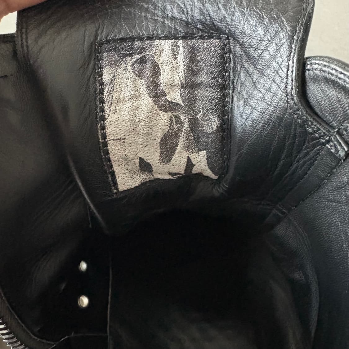 릭오웬스 라몬즈 하이 lpo 상품이미지5