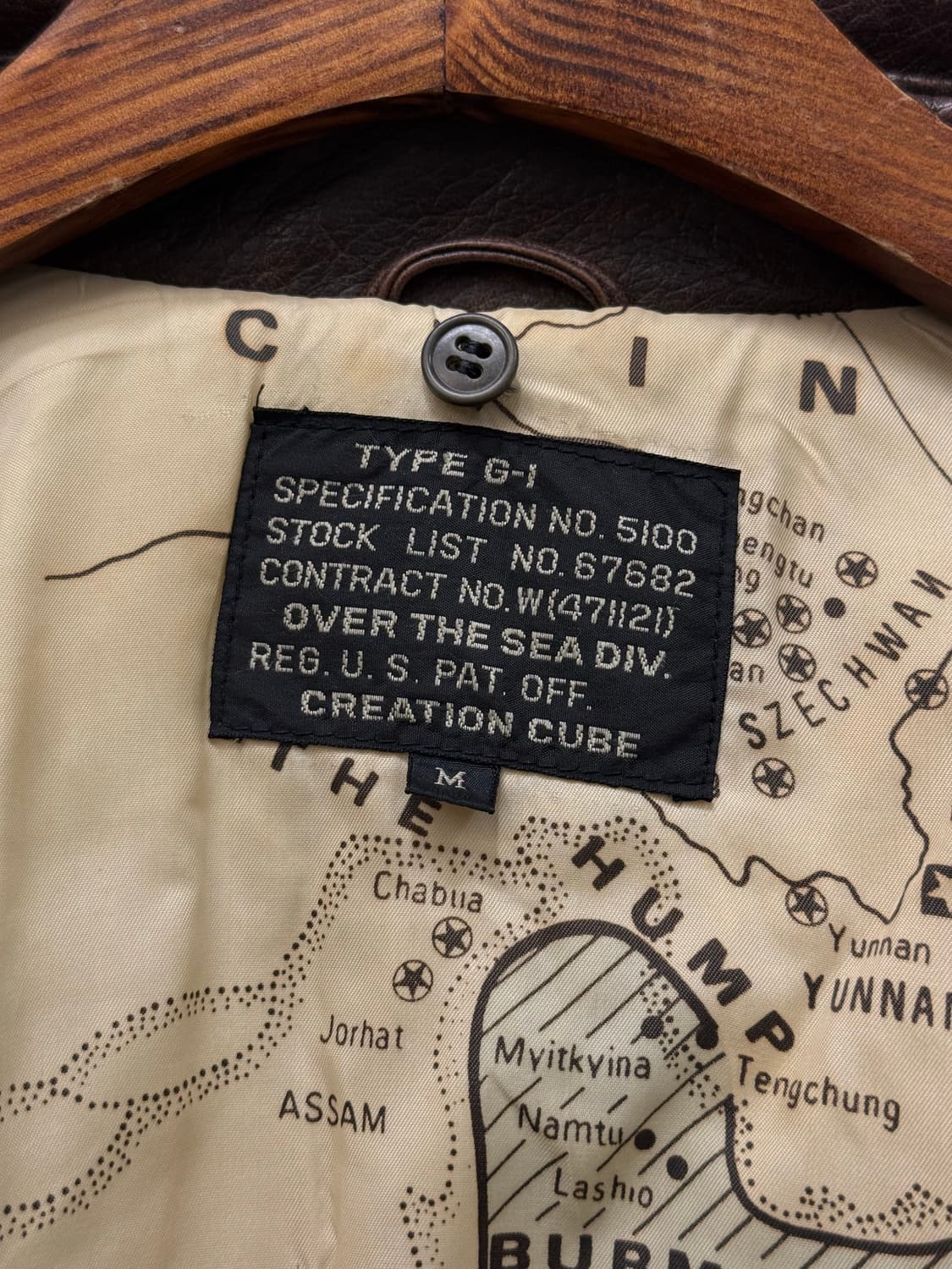 CREATION CUBE G-1 Flight Jacket 상품이미지8