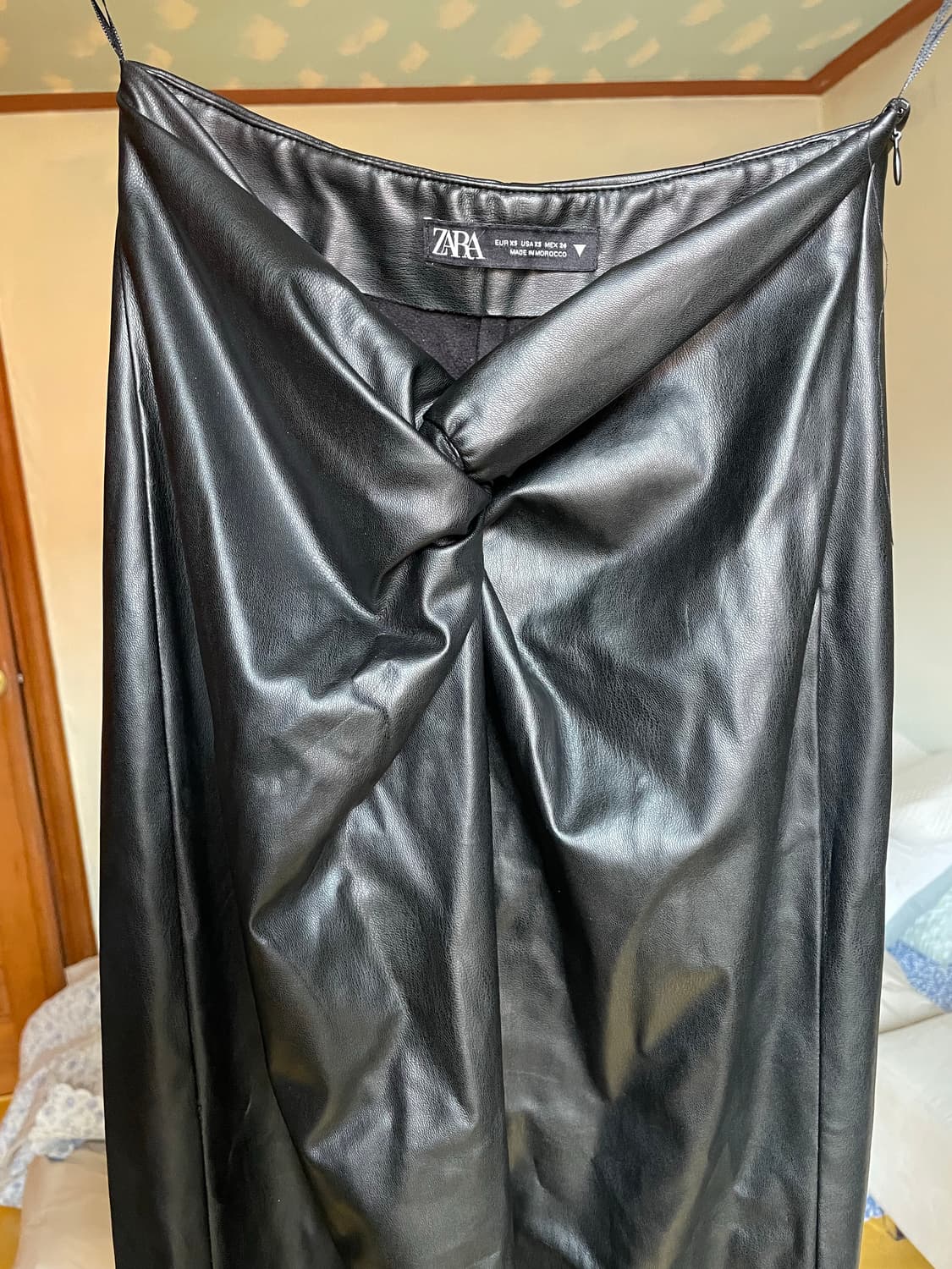 레더 맥시 스커트 상품이미지7