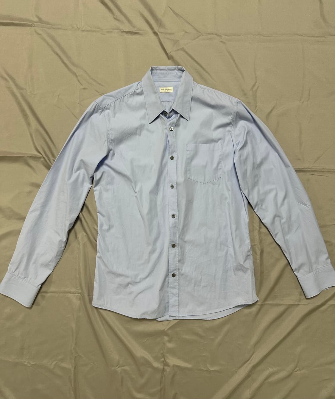 [50] 드리스 반 노튼 셔츠 스카이 블루 상품이미지2