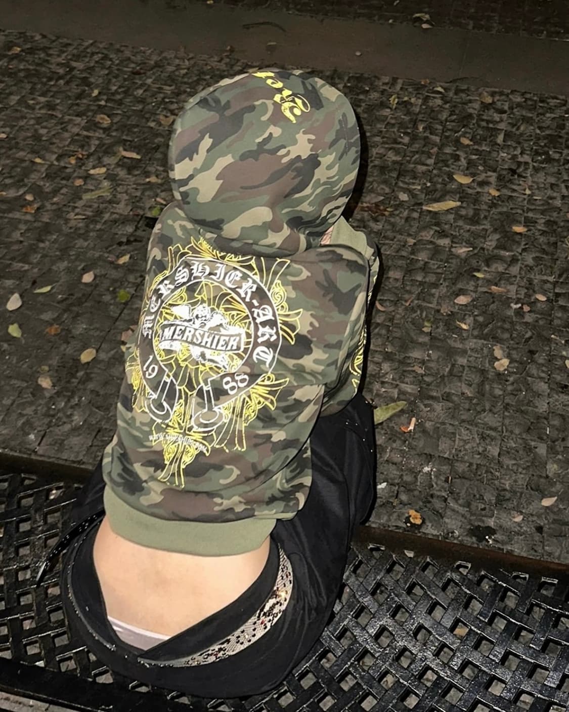 빈티지 카모 후드집업 (새상품) 상품이미지4