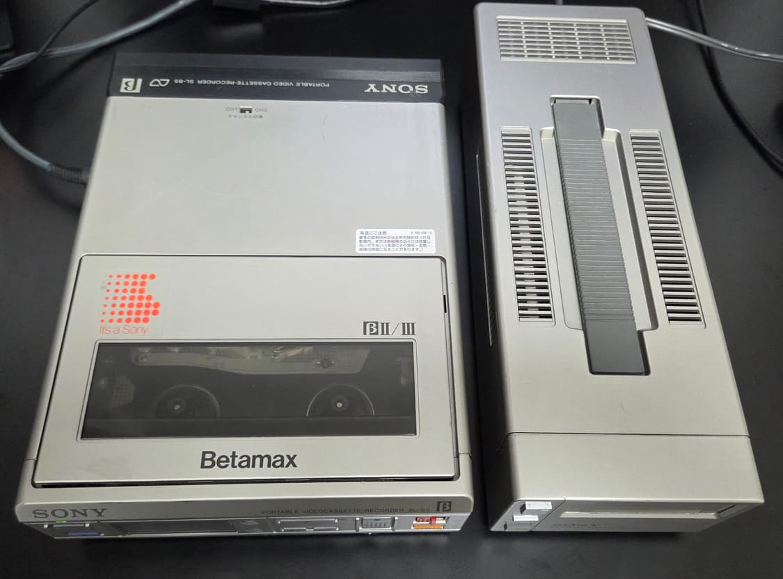 소니 베타맥스 비디오 테이프 레코더 VTR (SL-B5) 상품이미지4