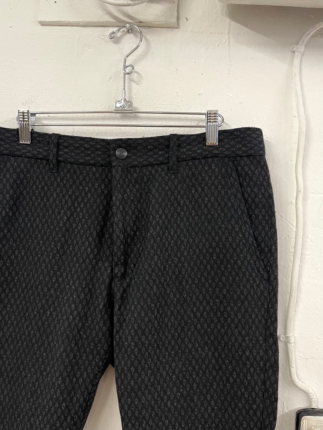 앤드뮐미스터 앰브로이드 패턴 울 트라우저 상품이미지4