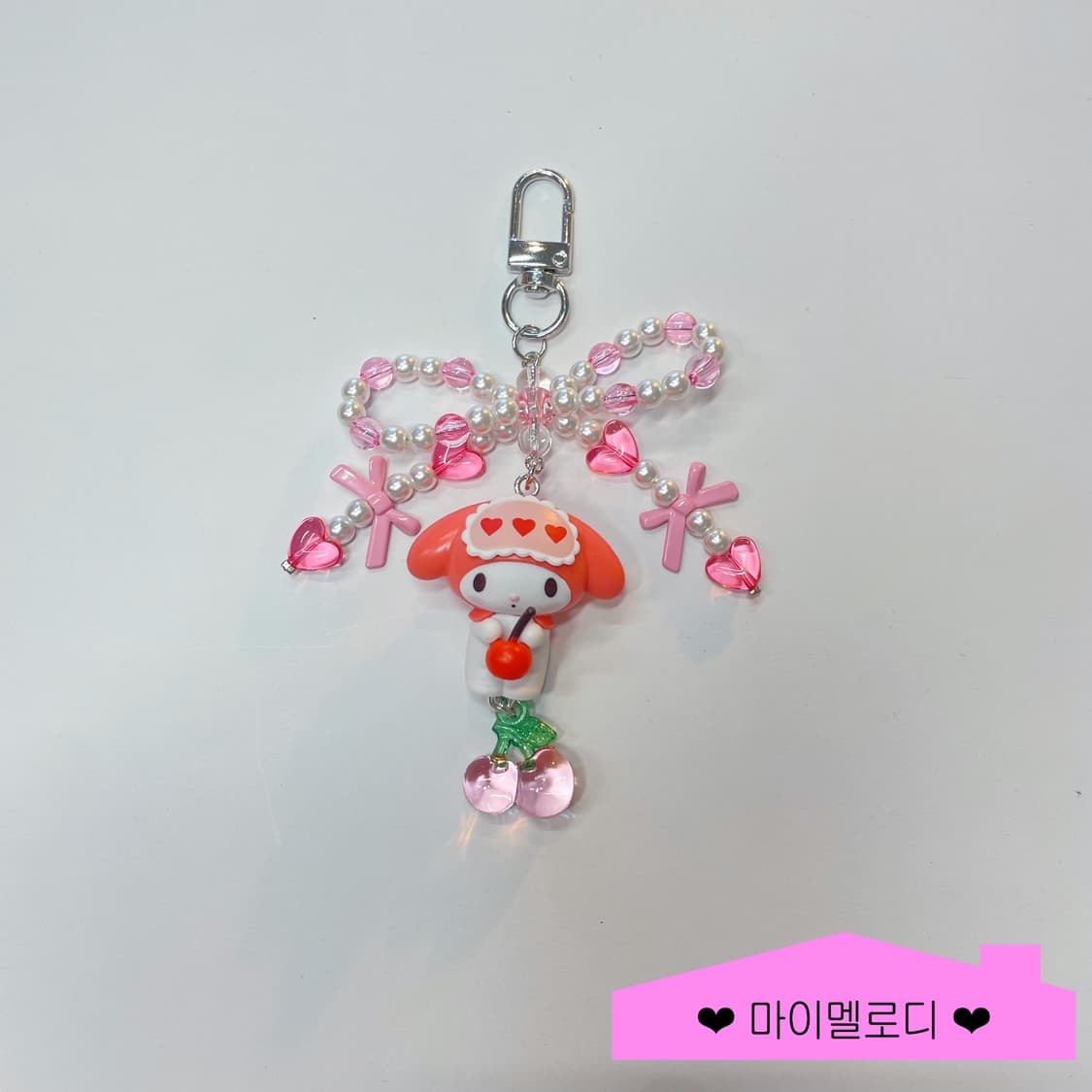 체리 리본 키링 상품이미지2