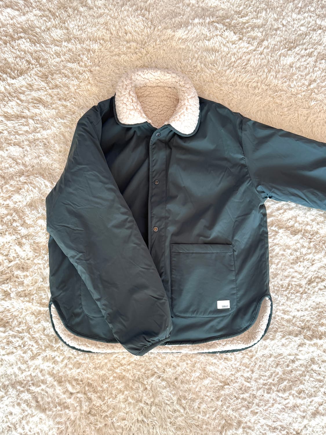 29CM 하이드아웃 루시 플리스 리버시블 점퍼 상품이미지1