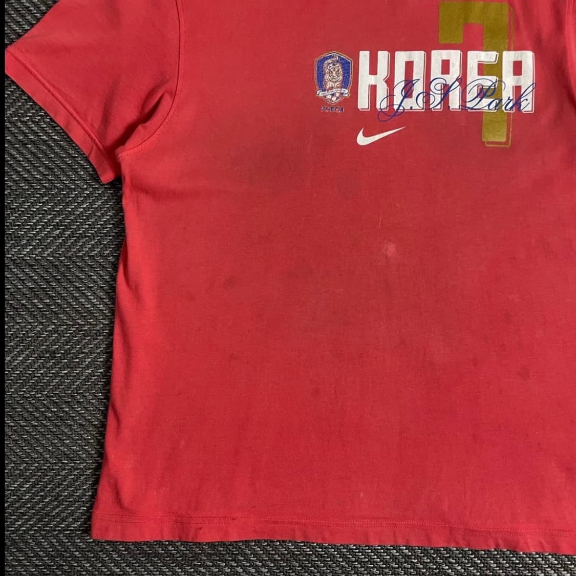 00s 나이키 2002 대한민국 국대 박지성 티셔츠o 4343 상품이미지4