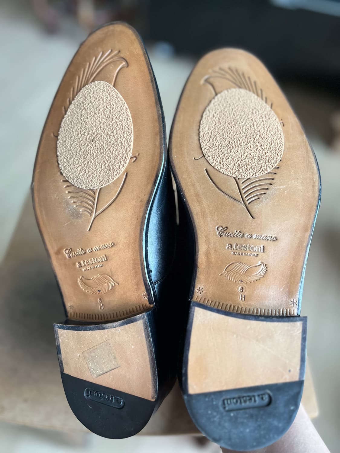 a.testoni 더블몽크 스트랩 슈즈 상품이미지4